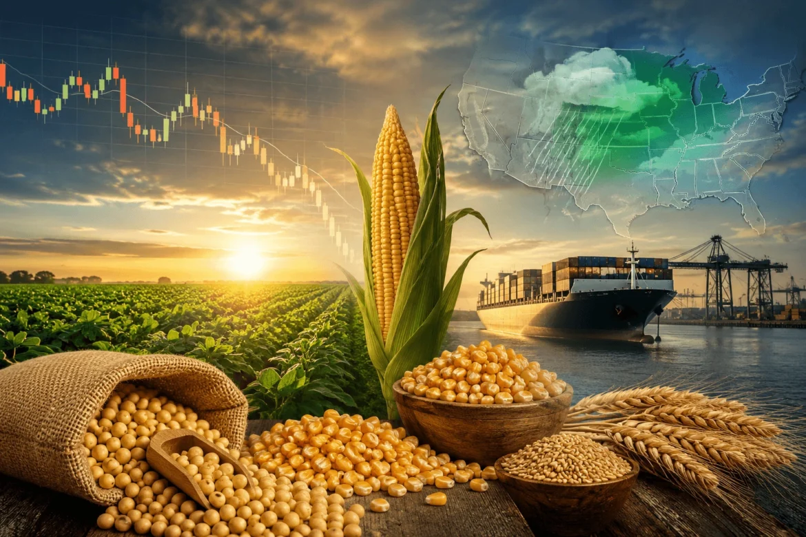 mercado espera definiciones del USDA mientras el clima sigue favoreciendo a los cultivos en EE.UU.